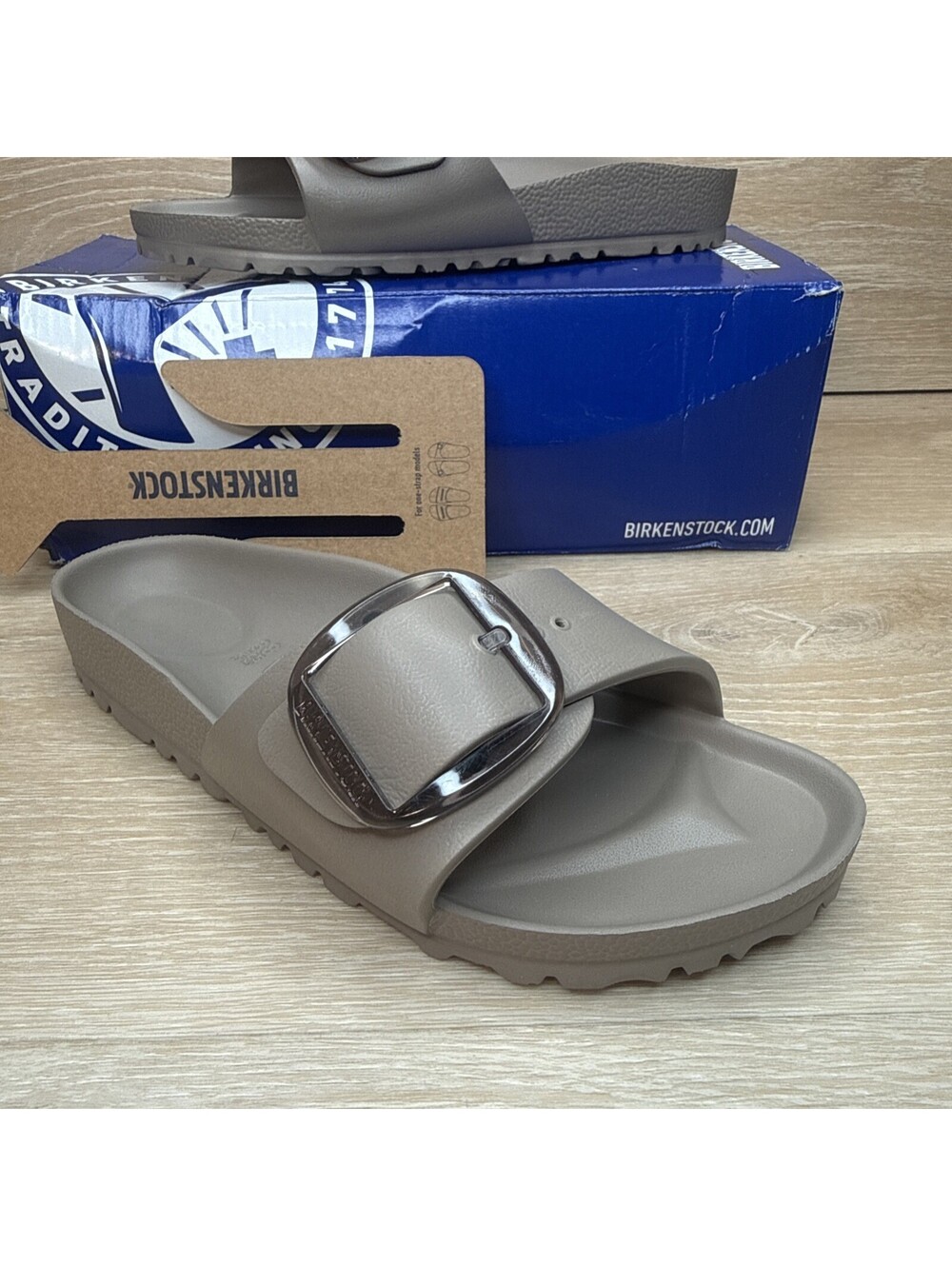 Birkenstock Madrid 39 Taupe Size 38 US L 7